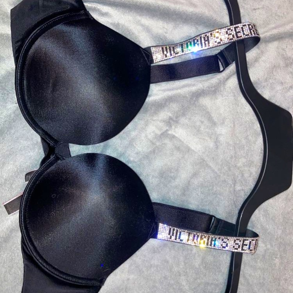 Victoria secret rhinestone push up bra
